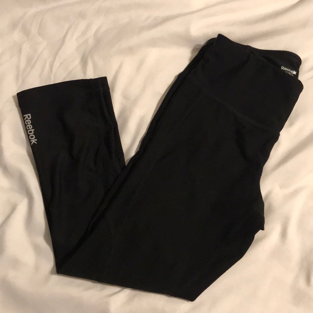 Reebok Black Capri spandex pants